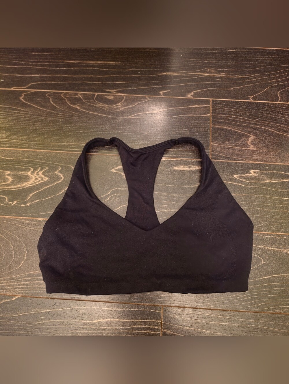 Oner Black Racerback Bralette - Soft Everyday Comfort